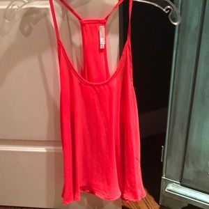 silky pink tank